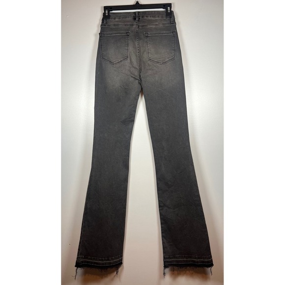 FRAME Denim Le Super High Mini Boot Released Hem, Black, Size 27 - Picture 10 of 12